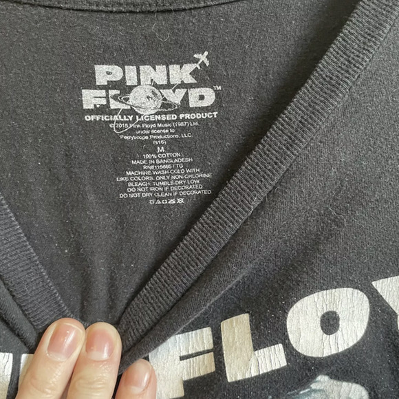 Pink Floyd Still First In Space Graphic Band Short Sleeve Tee Shirt - Picture 4 of 4